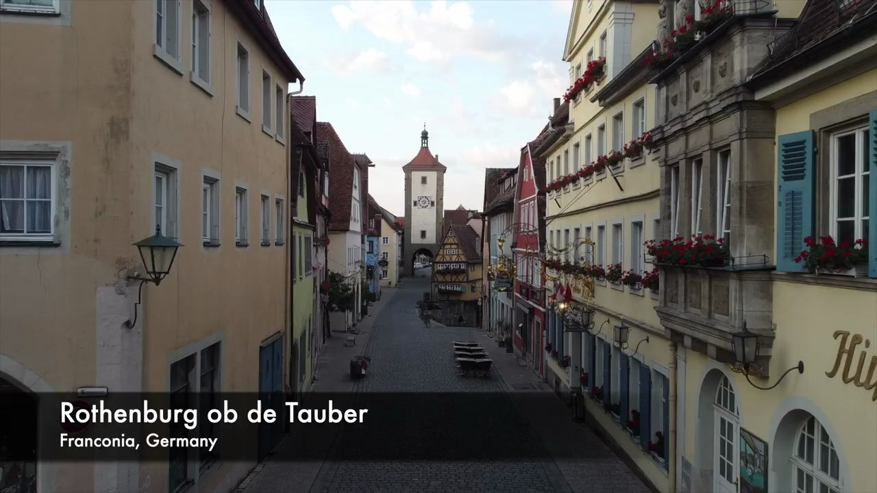 Trip video still — franconia germany rothenburg tauber